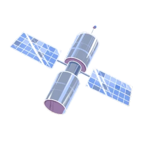 航空航天卫星人造卫星gif图素材