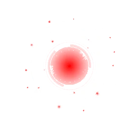 光点旋转圆形图案科技红白色gif图素材