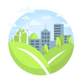 低碳环保持续发展清洁能源保护地球环境保护绿色gif图素材
