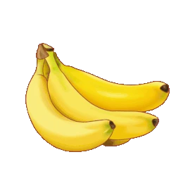 新鲜香蕉水果gif图素材