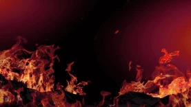 红色燃烧火焰火星炫光综艺游戏视频背景红色gif图素材