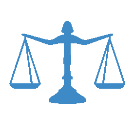 天平法律公平平等公正正义蓝色gif图素材