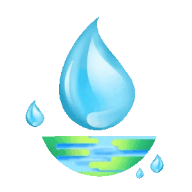 环保保护爱护水资源gif图素材