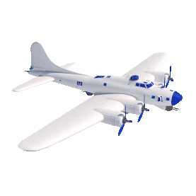 空军轰炸机战斗机飞机3d立体gif图素材