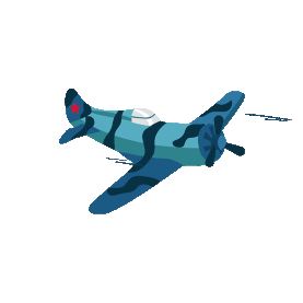 军事轰炸机空军飞机gif图素材