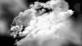 白云云朵翻滚穿梭遮罩转场实拍视频背景gif图素材图片