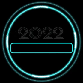 2022年倒计时加载进度条HUD科技蓝色LOADINGgif图素材图片