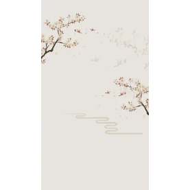 古风梅花云纹中国风竖版视频背景海报gif图素材