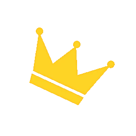 王冠黄色皇冠冠军第一名小装饰gif图素材