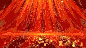 红色绸缎光斑光效大气视频背景gif图素材