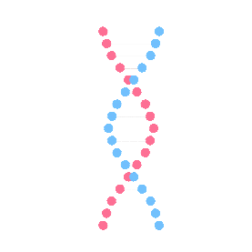 基因链生物学蓝粉色医学DNAgif图素材