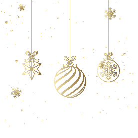 圣诞圣诞节挂饰装饰星星雪花球下雪飘雪圣诞快乐金色gif图素材图片