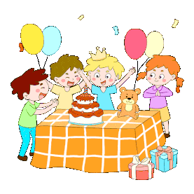 生日庆祝生日开心快乐儿童gif图素材