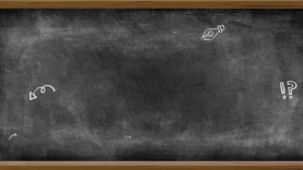 黑板粉笔字培训教育视频背景gif图素材图片