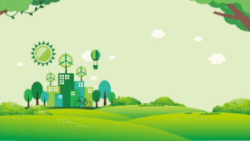 绿色清新绿色家园环保视频背景gif图素材