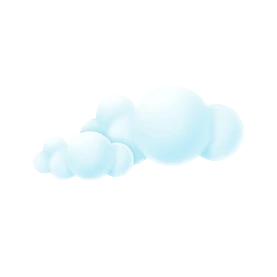 微立体多云天气图标图片