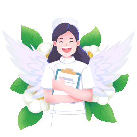 512国际护士节白衣天使医护人员卡通gif图素材图片