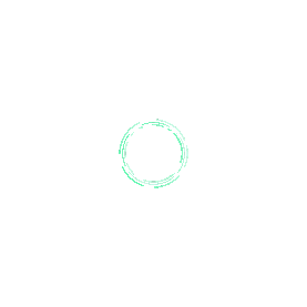 绿色荧光圆形科技感潮流边框gif图素材图片
