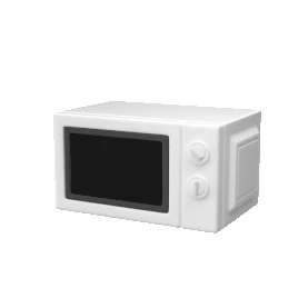 C4D立体3D厨房电器微波炉微波炉动图gif