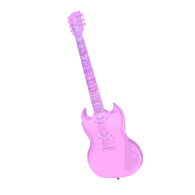 3D立体C4D吉他音乐乐器课程辅导招生GIF动态动图