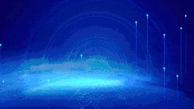 商务科技发光光束科技感蓝色视频背景gif图素材图片
