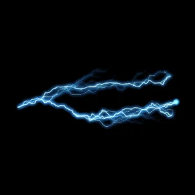 电流电光密集闪电特效gif图素材特效粒子光效