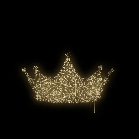 唯美星光装饰皇冠光效光