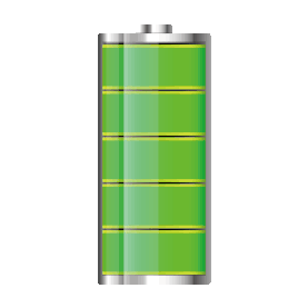 手机使用电量提示电池电量电池gif图素材