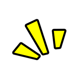 符号说话声音重点黄色综艺表情装饰符号gif图素材