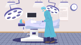 医院手术室医生患者医疗视频背景gif图素材