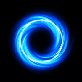 漩涡光效特效螺旋旋转蓝色gif图素材